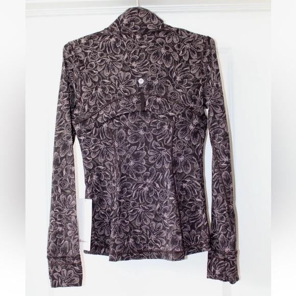 NWT LULULEMON DEFINE JACKET NULU Dotted Magnolia Pink Multi size 6 - Picture 2 of 11